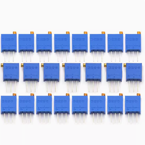 ชุดทริมเมอร์หลายเทิร์น3296W-103 3296วัตต์ตัวต้านทาน3296ตัวแปรมีความแม่นยำสูง500R 1K 2K 5K 10K 20K 50K 100K - Product Image 6