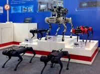 Prix direct usine, jambe de robot en fibre de carbone haute résistance pour chien robotique