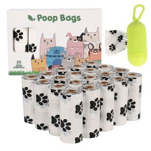 Sacs à déjections canines biodégradables Epi de haute qualité en gros, imperméables et compostables, 20 rouleaux avec distributeur - Product Image 2
