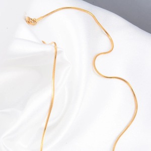 Collier polyvalent à motif chevrons, chaîne serpent en acier inoxydable, étanche, pour hommes et femmes, bijoux de mode de luxe léger - Product Image 5
