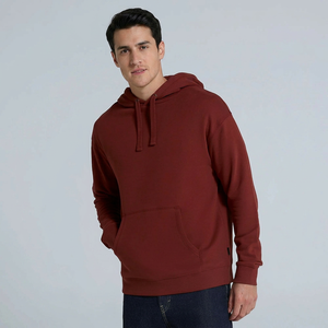 Sudadera con Capucha de Moda Invernal 100% Algodón, Diseño de Hombros Caídos Personalizado de Alta Calidad con Logotipo Personalizado en Color y Técnicas de Teñido Liso - Product Image 1