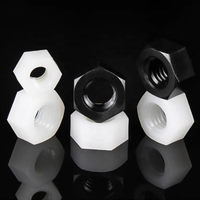 Écrou hexagonal en Nylon de haute qualité M3 filetage vis en plastique certificat métrique M2/M2.5/M4/M5/M6/M8/M10/M12