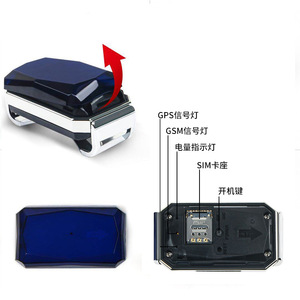 Mini Rastreador GPS à Prova d'Água IP67, Localizador <span class=keywords><strong>Chip</strong></span> Airtag para Animais de Estimação, Coleira para Rastreamento de Gado, Dispositivo Microchip para Animais - Product Image 4