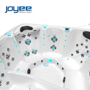 JOYEE Outdoor Spa Factory Hot Tub Hydro 6 Persons Hottub Más vendidos OEM Modern Gym Elegant Jacuzzis Proveedor - Product Image 3