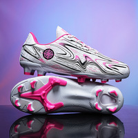 G.DUCK COOL Chaussures de football pour enfants style sport à tige basse, crampons FG TF, bottes d'hiver montantes