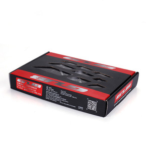 Pédale de vélo ultra légère GUB GC070, 3 roulements, pièce de vélo de haute qualité, couleur noir rouge titane, pédales de vélo de route VTT - Product Image 5