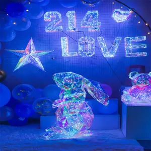 Valentine's Day Mother's Day Party Decoration Lights LED Letter Light Wedding Decoration