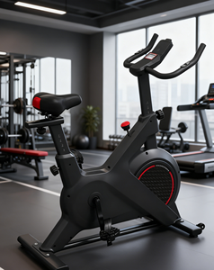 Vélo de spinning professionnel Tronzen magnétique en acier, design silencieux, écran LCD, volant d'inertie 6-13 kg, charge maximale 100 kg, revêtement en <span class=keywords><strong>laine</strong></span> - Product Image 5