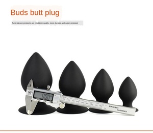 Fabrikanten Leveren Siliconen Seksproduct Butt Butt Plug Siliconen Anale Kralen Anale Dilatatie-Apparaat - Product Image 2