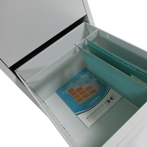 Customized Office Furniture <strong>Metal</strong> 3 Drawer Mobile Vertical Card Box <strong>File</strong> <strong>Cabinet</strong> - Product Image 4