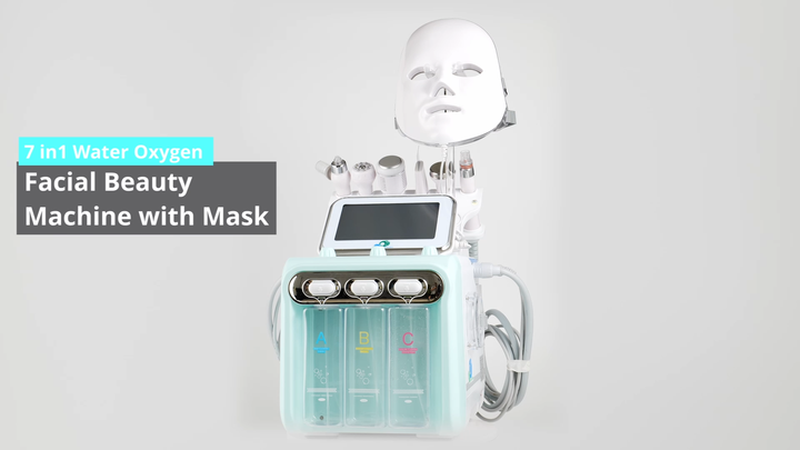 プロフェッショナル7 in1ハイドラダーマブラションスキンケアフェイス