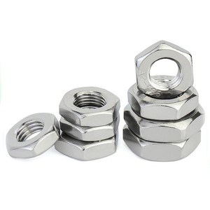 Eight Directions Stainless Steel Hex Weld Nuts M3 M4 DIN928 Grade B A2-70 for Manufacturing - Product Image 1