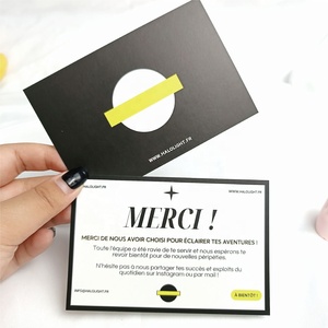 Nhà máy trực tiếp tùy chỉnh thẻ kinh doanh in ấn logo thương hiệu Cảm ơn bạn đã hỗ trợ của tôi thẻ kinh doanh nhỏ - Product Image 3