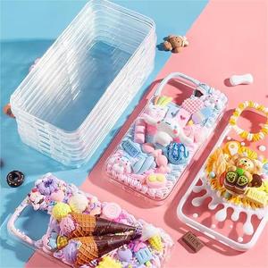 2025 Diy personalizado suave Tpu acrílico duro 1Mm Diy resina epoxi transparente básica funda de teléfono móvil para Iphone 12 11 Pro Max todos los modelos - Product Image 3