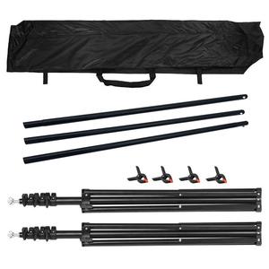 Soporte de <span class=keywords><strong>Fondo</strong></span> de 2*3 Metros para Fotografía, Soporte para <span class=keywords><strong>Fondo</strong></span> de Fotomatón, Pantalla Verde, Iluminación para Video - Product Image 2