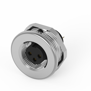 M9 3Pin Insulated Connector Rear Lock IP67 Waterproof Male Female Industrial Use - Product Image 5