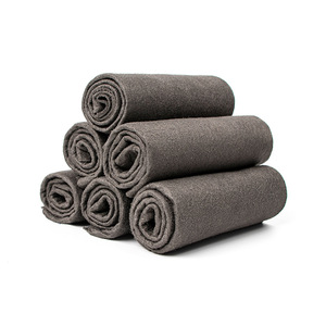Chiffon de nettoyage en microfibre, grand format, épaissi, pour polissage de verre et miroir, dépoussiérage, sans traces d'eau, serviette de nettoyage automobile, lot de 3 en vrac - Product Image 5