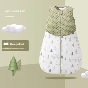 Automne hiver coton respirant bébé portable sac de couchage fermeture éclair Super doux léger sac de couchage sac vêtements pour garçons filles - Product Image 3