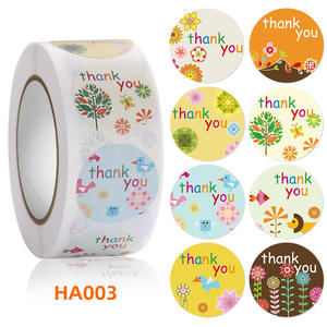 Rollo de Pegatinas Personalizadas de Dibujos Animados, Autoadhesivas, con Barnizado UV, Decoración Navideña, Venta al por Mayor - Product Image 3