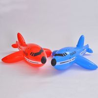 Jouet d'avion gonflable en PVC OEM 747, petit modèle 3D en vinyle souple pour décorations de fête d'enfants, divertissement sportif, cadeaux promotionnels