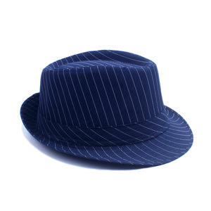 Cappello Fedora Jazz Britannico a Righe Bianche e Nere Primaverile e Autunnale Nuovo Cappello Casual Versatile da <span class=keywords><strong>Uomo</strong></span> e Donna per Protezione Solare all'Aperto - Product Image 3