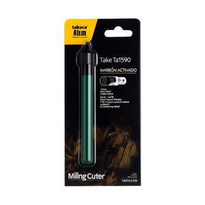 Fresa de carburo sólido Ttake Ta1590 con recubrimiento Nano TiAlN de 4 filos para biselado de 90 grados en el contorno de metales - Product Image 2