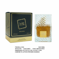 Parfum Arabe du Moyen-Orient 100ml Bois Noir Durable Parfum Neutre Vaporisateur Longue Durée Écologique pour Femme