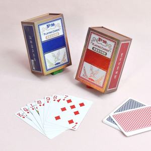 <span class=keywords><strong>Cartes</strong></span> à Jouer Épaisses et Imperméables Personnalisées 200G 500G pour <span class=keywords><strong>Jeu</strong></span> <span class=keywords><strong>de</strong></span> Société, Direct Usine, avec Boîte à Couvercle pour Divertissement Familial - Product Image 6