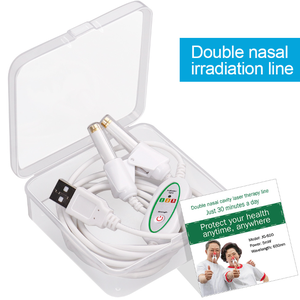 Irradiación nasal ligera Rinitis aguda Instrumento de tratamiento de rinitis atrófica inducida por medicamentos para la <span class=keywords><strong>fiebre</strong></span> <span class=keywords><strong>del</strong></span> <span class=keywords><strong>heno</strong></span> - Product Image 5