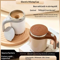 Tasse à café électrique magnétique à agitation automatique, portable, pour la maison, le bureau et les voyages
