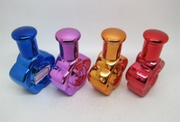 Botol Parfum Kaca Kosong 55ml Warna Oranye Mawar Mewah untuk Wanita dari Produsen