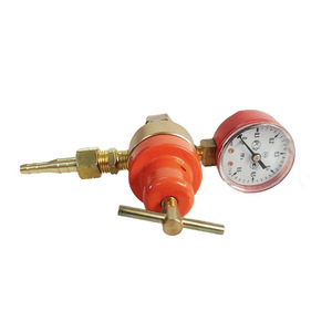 Regulador de Presión de Propano con Rosca G3/4 Estilo Ucraniano, Cuerpo Pequeño, Manómetro para CO2/Oxígeno/Argón, Válvula Reductora de Acetileno para Propano - Product Image 2