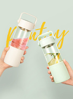 Tasse en verre usage domestique thé isolé anti-chaud verre poignée portable verre pour la maison voyage bureau