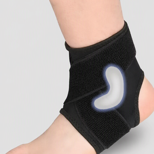 Tobillera de Compresión Elástica Negra con Almohadilla de Silicona <span class=keywords><strong>para</strong></span> Soporte Diario del Tobillo - Product Image 3