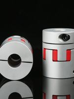 Accouplement flexible en aluminium à mâchoires, type araignée, pour moteur servo CNC, accouplement flexible de haute précision à fleur de prunier