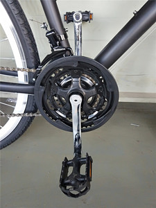 Bicicleta <span class=keywords><strong>Urbana</strong></span> Vintage Negra para Hombre, 21 Velocidades, Ruedas 700c, Híbrida, de Trekking, Cómoda, Tipo Cruiser - Product Image 3