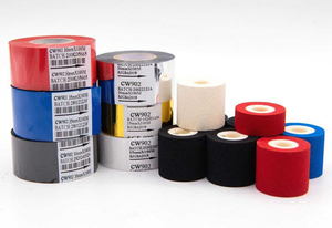 Rollos de resina para el cuidado del lavado, lámina de estampado en caliente para impresión térmica, color negro, 100mm x 30m - Product Image 6