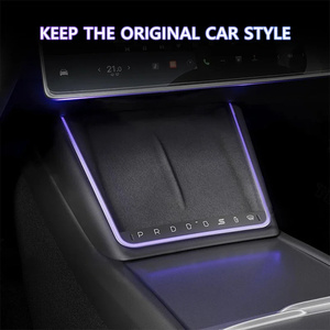 <span class=keywords><strong>Chargeur</strong></span> sans fil avec lumière ambiante LED pour <span class=keywords><strong>Tesla</strong></span> <span class=keywords><strong>Model</strong></span> <span class=keywords><strong>3</strong></span> Highland 24-25 <span class=keywords><strong>Model</strong></span> Y Juniper 25-26 - Product Image 6