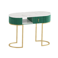 Table de manucure professionnelle de luxe Table de manucure en marbre de luxe Salon