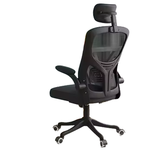 Hot Bán Thiết Kế Hiện Đại Ghế Văn Phòng Có Thể Điều Chỉnh Chiều Cao Ergonomic Với Vải Màu Đen Ghế Và Lưới Trở Lại Nhà Nội Thất Văn Phòng - Product Image 1
