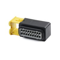 Connecteurs de faisceau de câbles électriques automobiles d'origine 2-1563759-1 avec boîtier en nylon, adaptateur 18 broches IP66 pour véhicules électriques