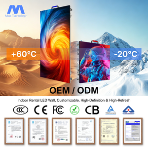Pantalla LED de Alquiler para Interiores MIDA P2.6, <span class=keywords><strong>Señalización</strong></span> Digital, Pantalla LED de Alquiler para Interiores con Brillo de 600-1000 CD para Centros Comerciales - Product Image 6