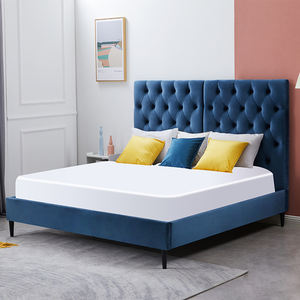 Modern Luxury Full Size <b>Bed</b> With Headboard Bedroom Furniture Set Double Upholstered <b>Bed</b> - Product Image 2