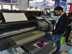 Đa chức năng cho lớn Định dạng UV phẳng máy in phun cho giày Thảm thủy tinh kim loại gốm gỗ tự động CCD máy ảnh UV máy - Product Image 4