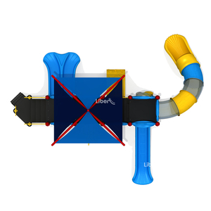Équipements de jeu pour enfants pour parcs d'attractions avec tente - Product Image 3