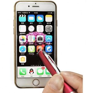 Promotional Bulk 2 in 1 <b>Stylus</b> Plastic Ballpoint <b>Pen</b> for Touch Screen Phone <b>Tablet</b> <b>With</b> Smooth Writing Custom Logo Printed - Product Image 3
