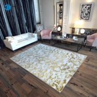 Décoration de luxe personnalisée Tapis de sol Tapis Polyester 3d sculpté Tapis de sol sculpté Tapis de sol Tapis pour le salon