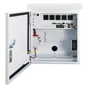 Smart City Solution Integrated Box For Network Transmission And Temperature Monitoring Intelligent Network Communication Cabinet