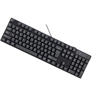 Bejiate K1800 104 <b>Keys</b> Wired Full Size Keyboard Multi Language Layout <b>USB</b> For Office Use - Product Image 5