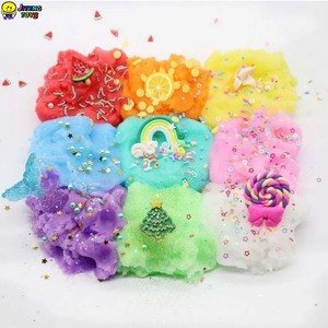 Kit Slime Burro JITENG con Glitter Colorati e Accessori DIY, Set Creativo per Creazioni Artistiche con Texture, ASMR con Ciondoli Colorati - Product Image 2